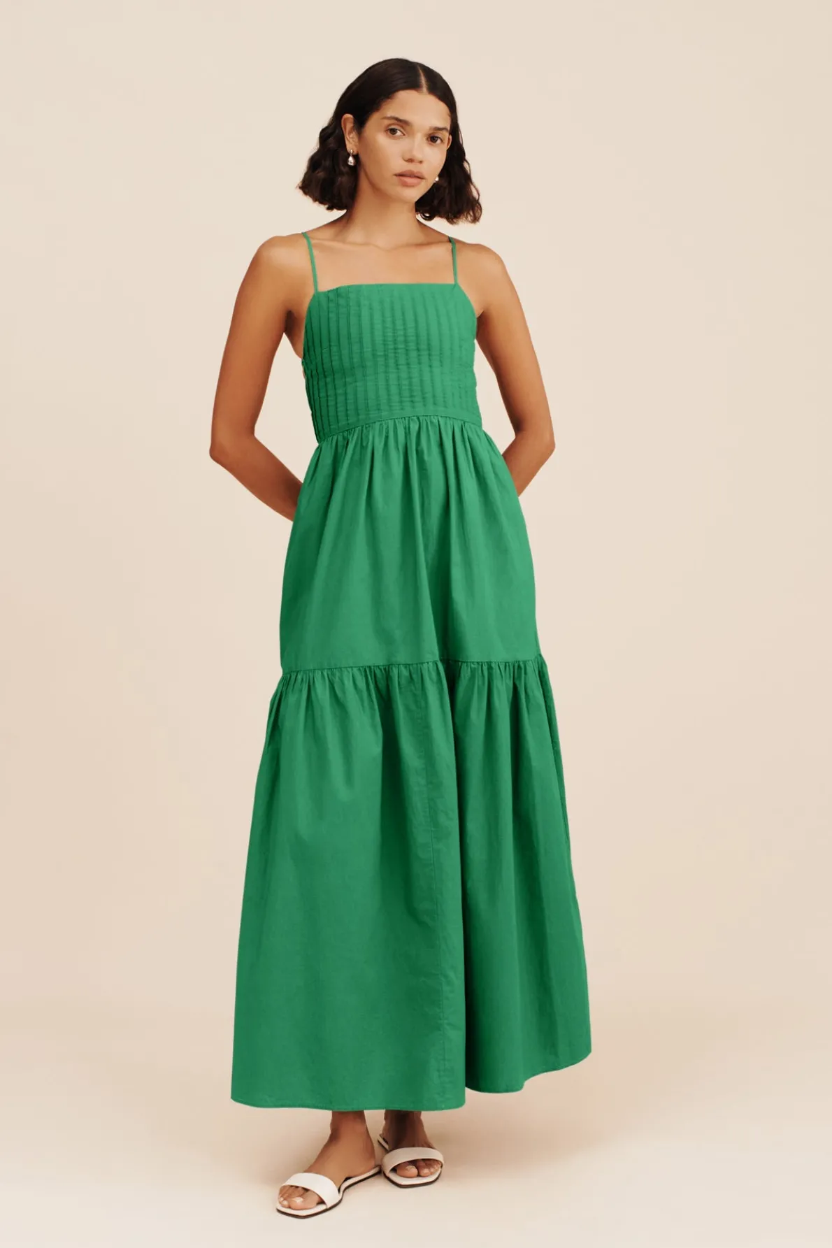 ALEXIS DRESS - TOPAZ GREEN