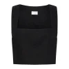 ALICE CROP TOP - BLACK