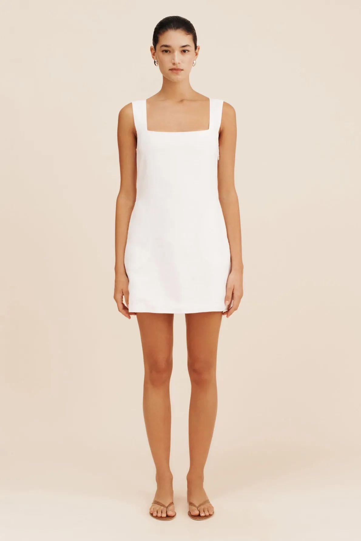 ALICE MINI DRESS - IVORY