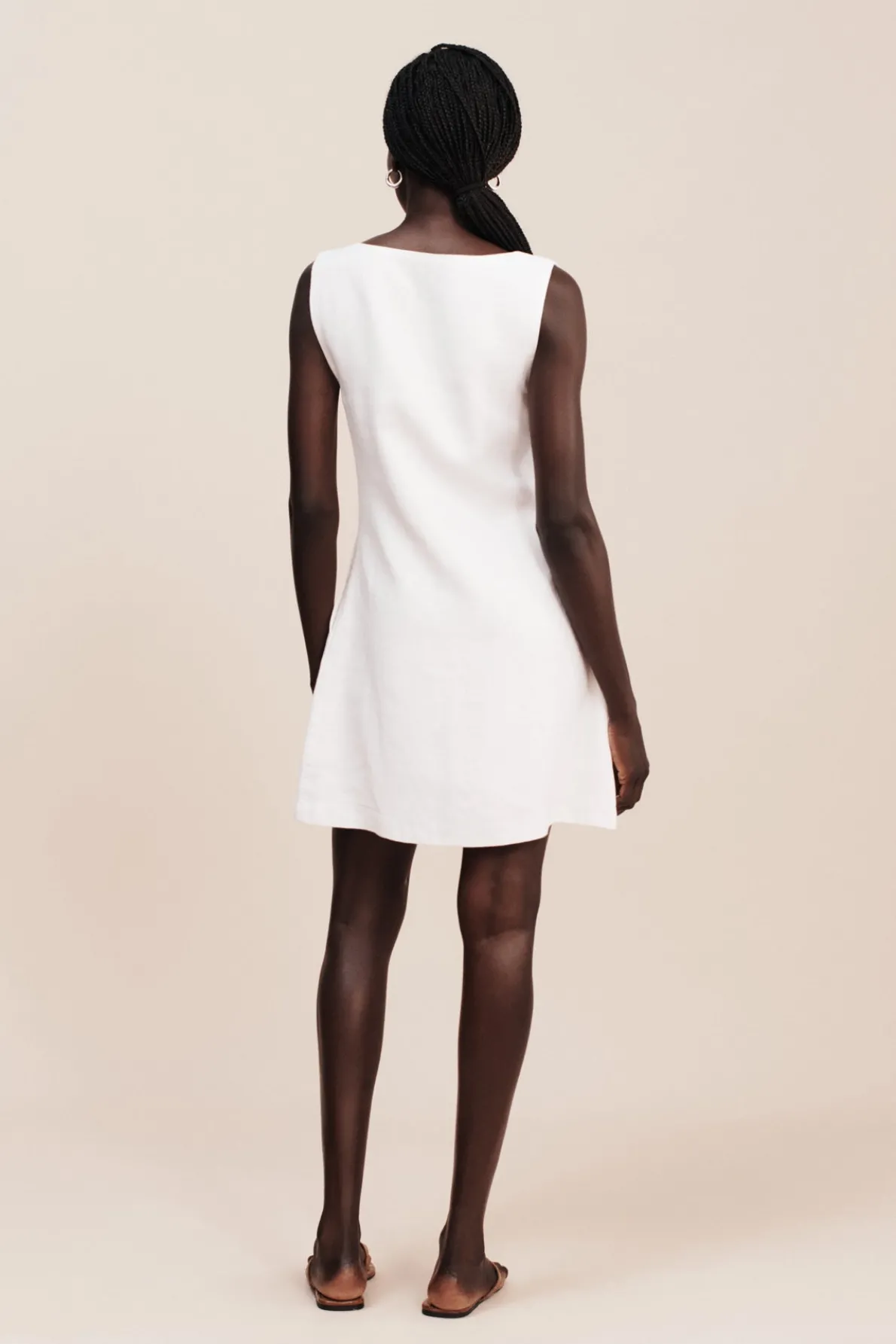 ALICE MINI DRESS - IVORY