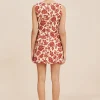 ALICE MINI DRESS - SCARLET BLOOM