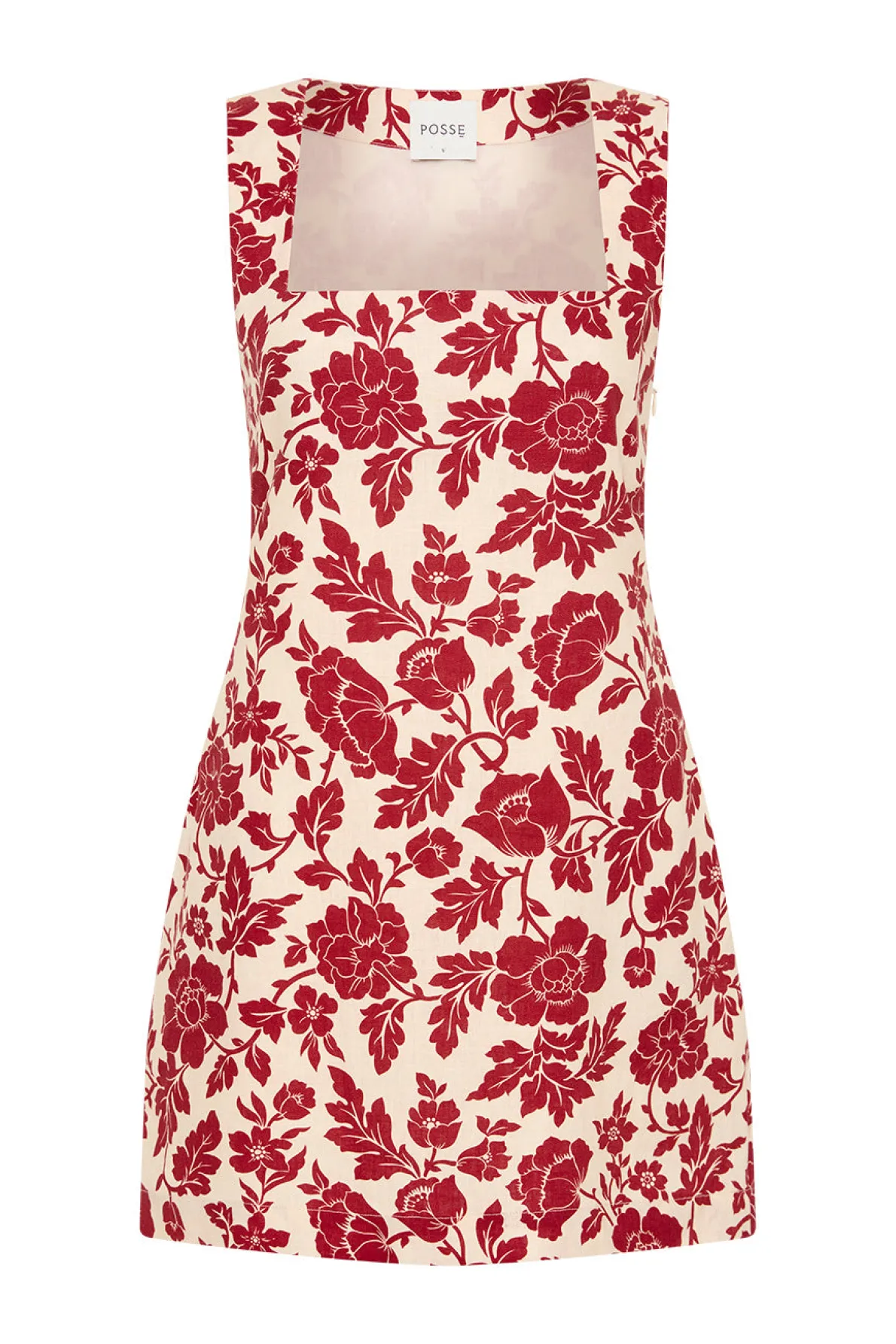 ALICE MINI DRESS - SCARLET BLOOM