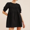 AMELIA MINI DRESS - BLACK