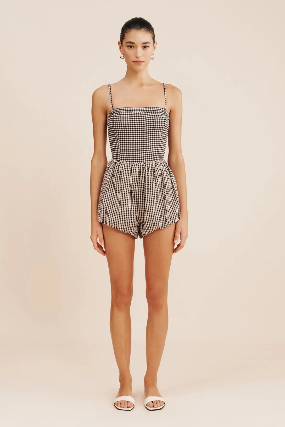AURELIA SHORT - GINGHAM