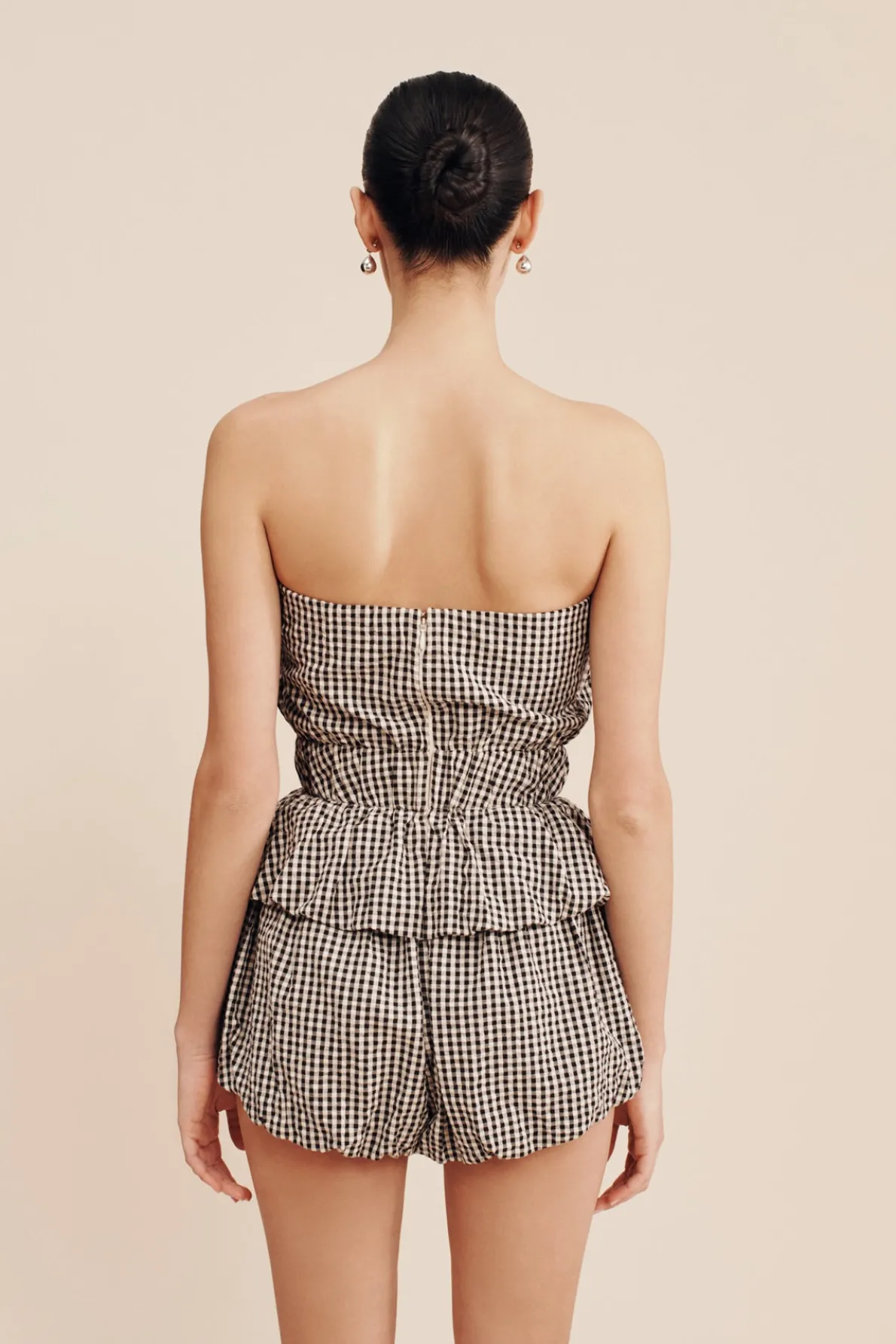 AURELIA SHORT - GINGHAM