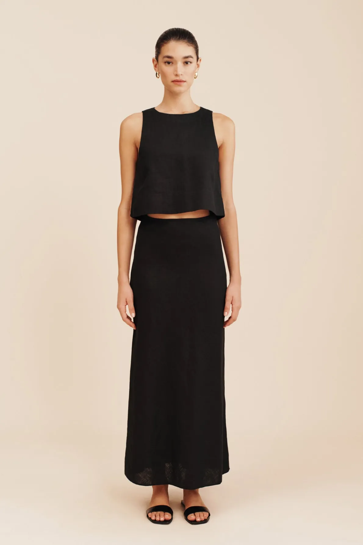 AURORA SKIRT - BLACK