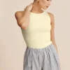 AXEL BOAT TANK - BUTTER YELLOW