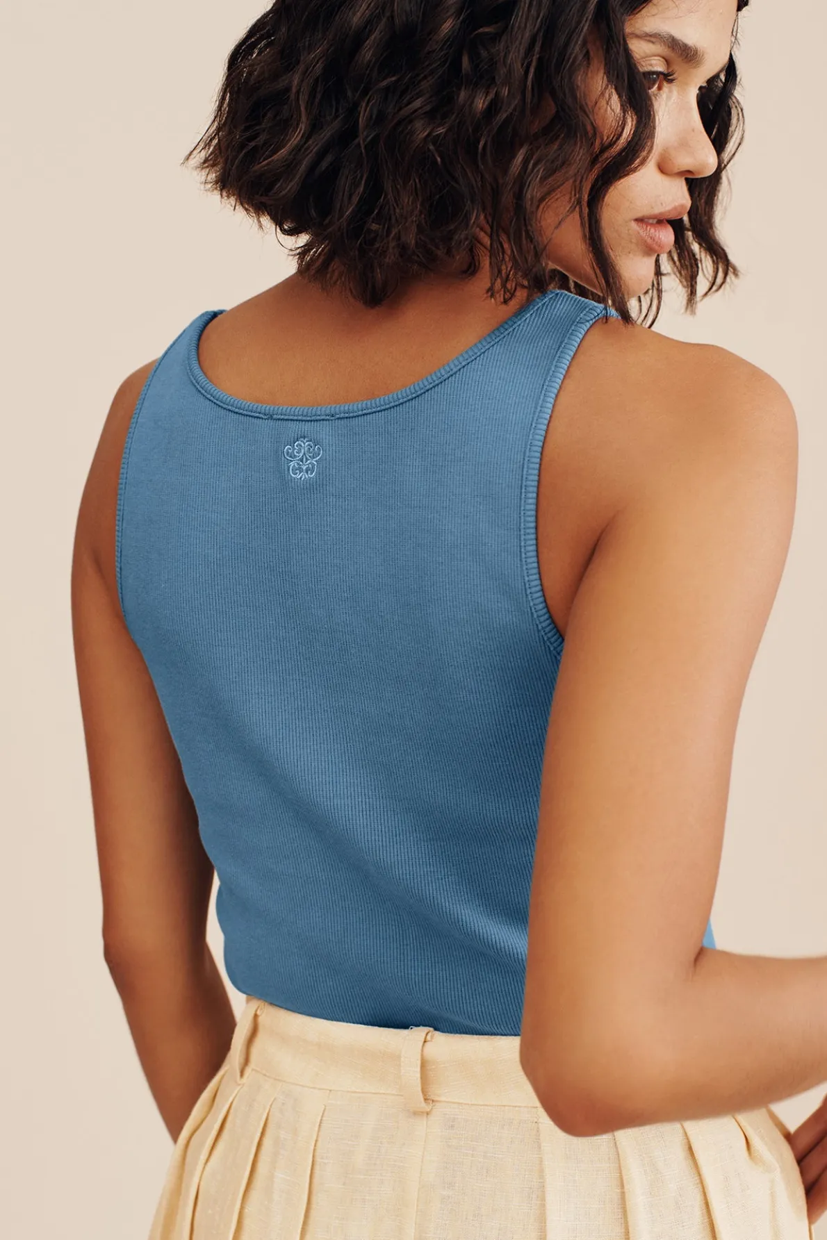 AXEL SCOOP TANK - BLUE