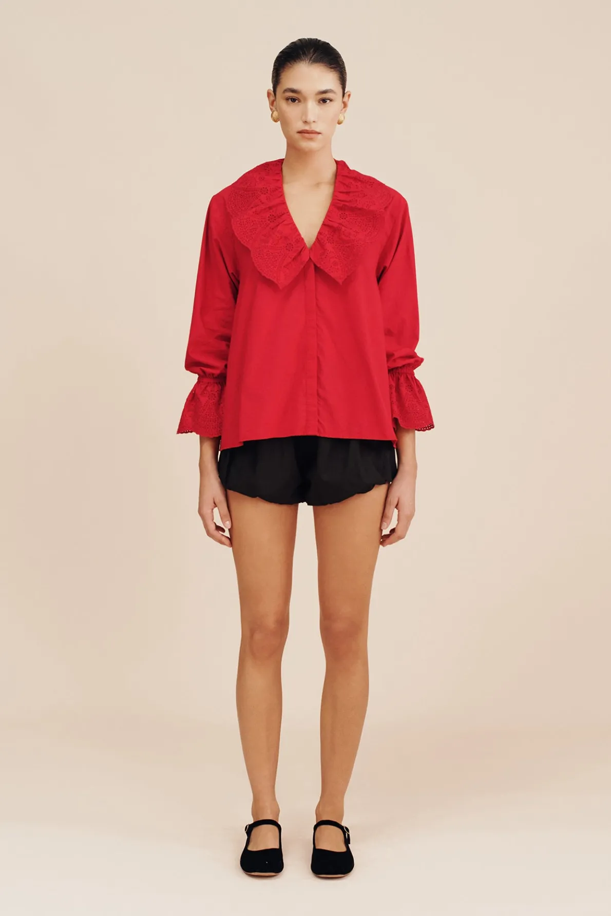 BERYL SHIRT - RUBY