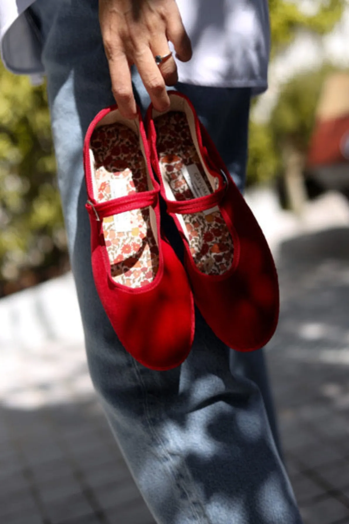 Boheme Mary Jane - Rosso