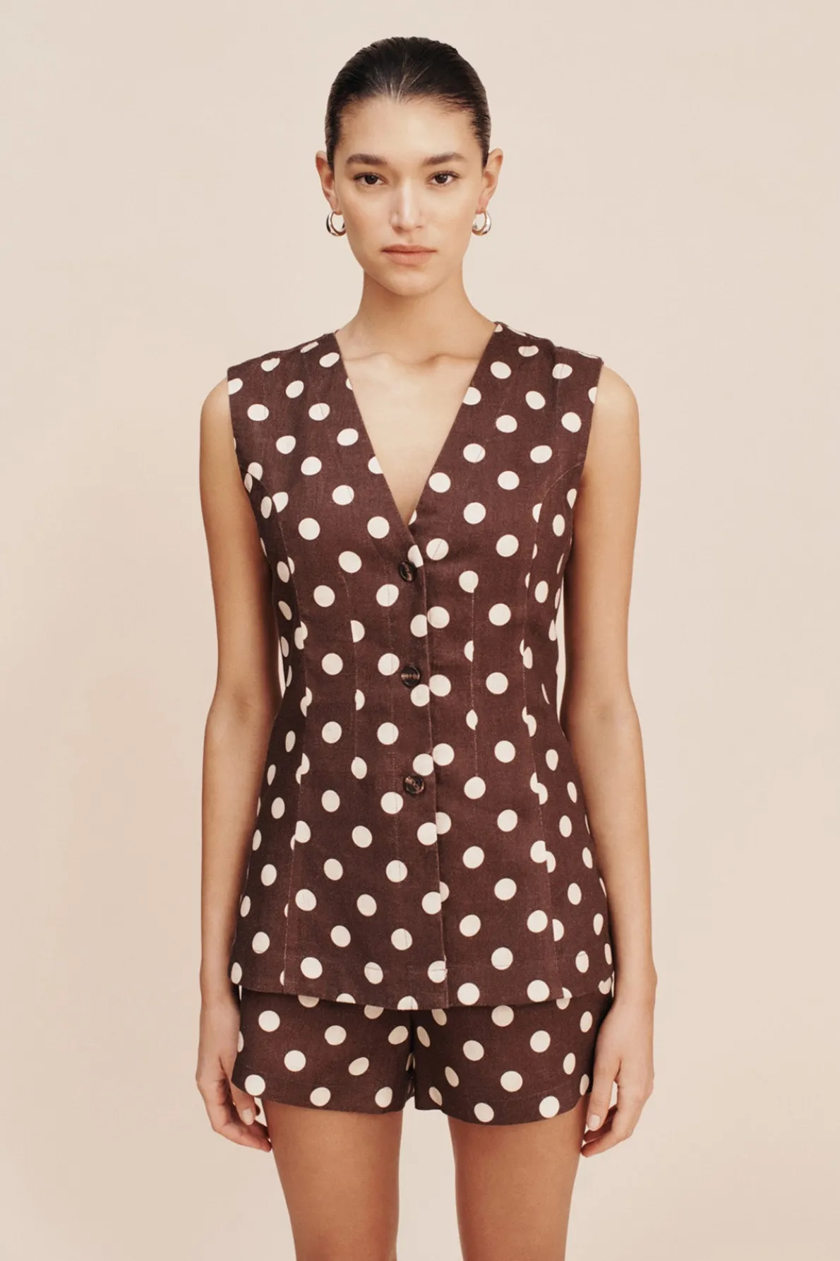 LORI VEST - POLKA DOT