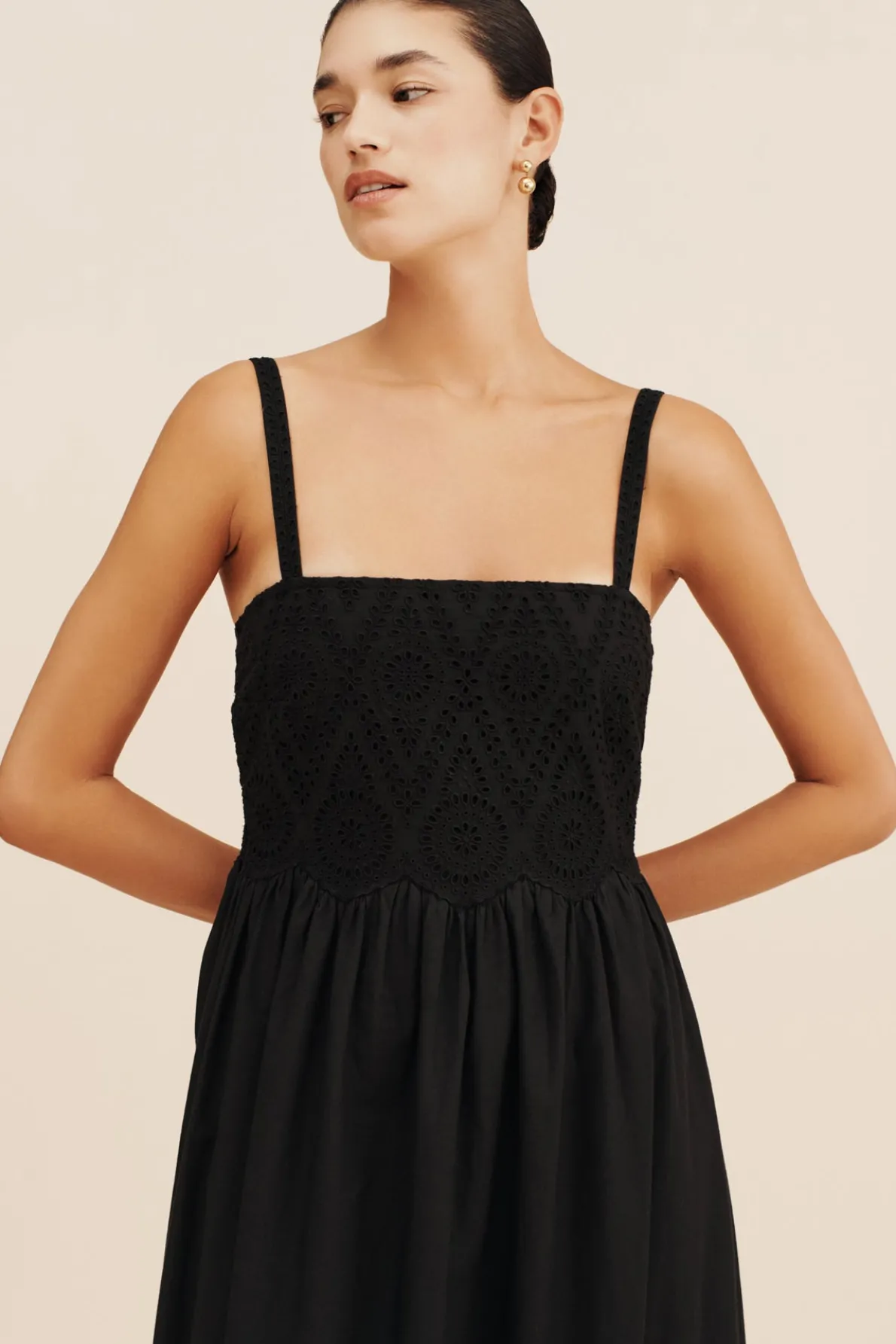 LOUISA DRESS - BLACK