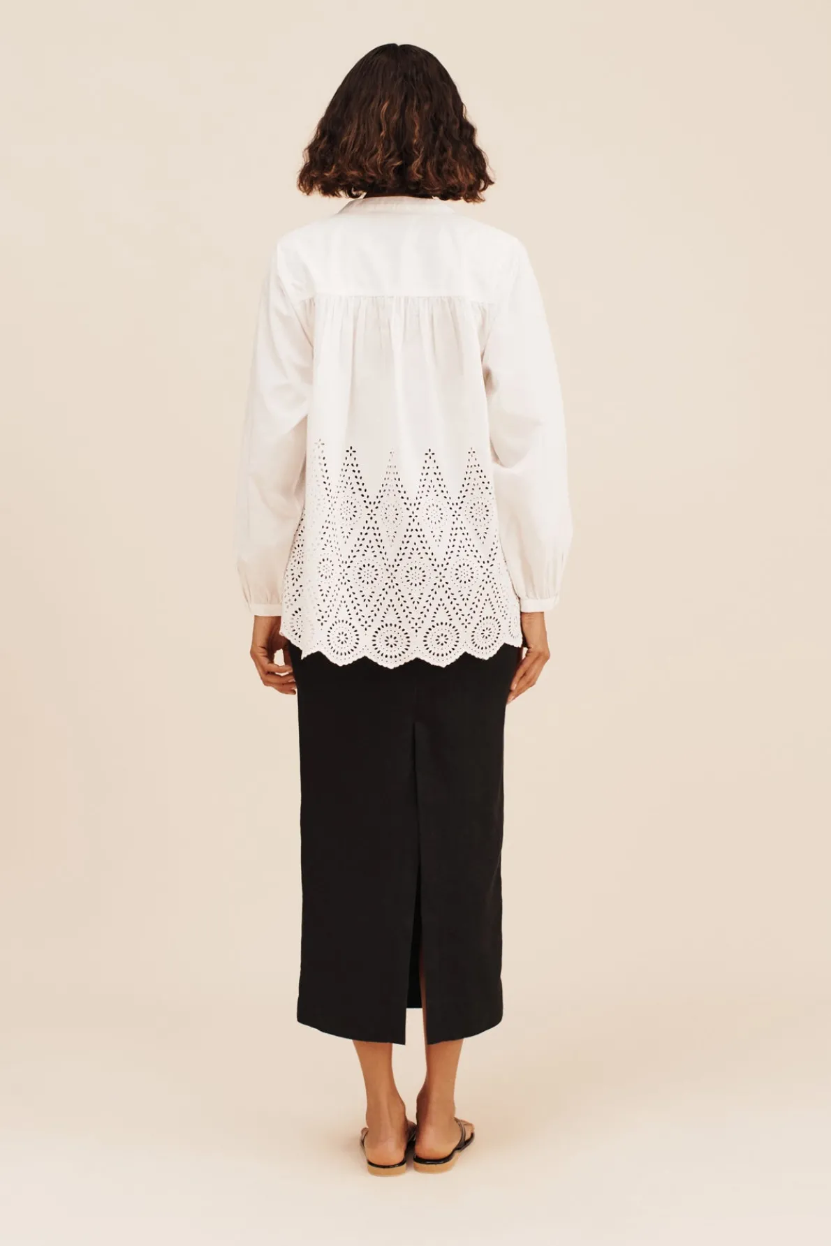 LOUISA SHIRT - VINTAGE WHITE