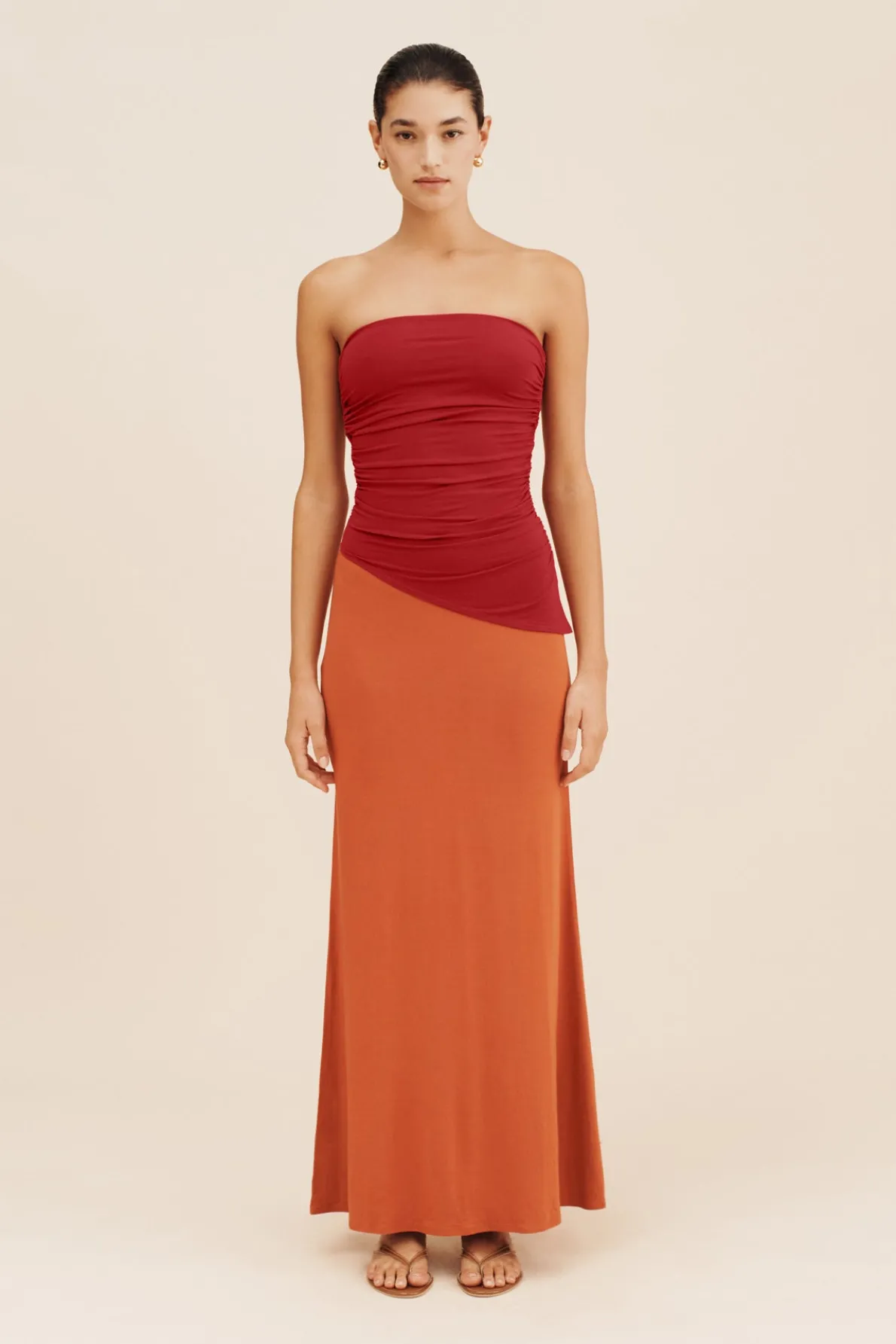 MASON SKIRT - BURNT ORANGE