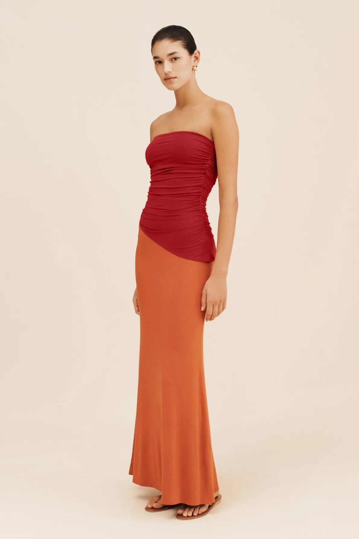 MASON SKIRT - BURNT ORANGE