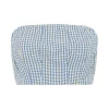 MIRA BANDEAU - BLUE GINGHAM
