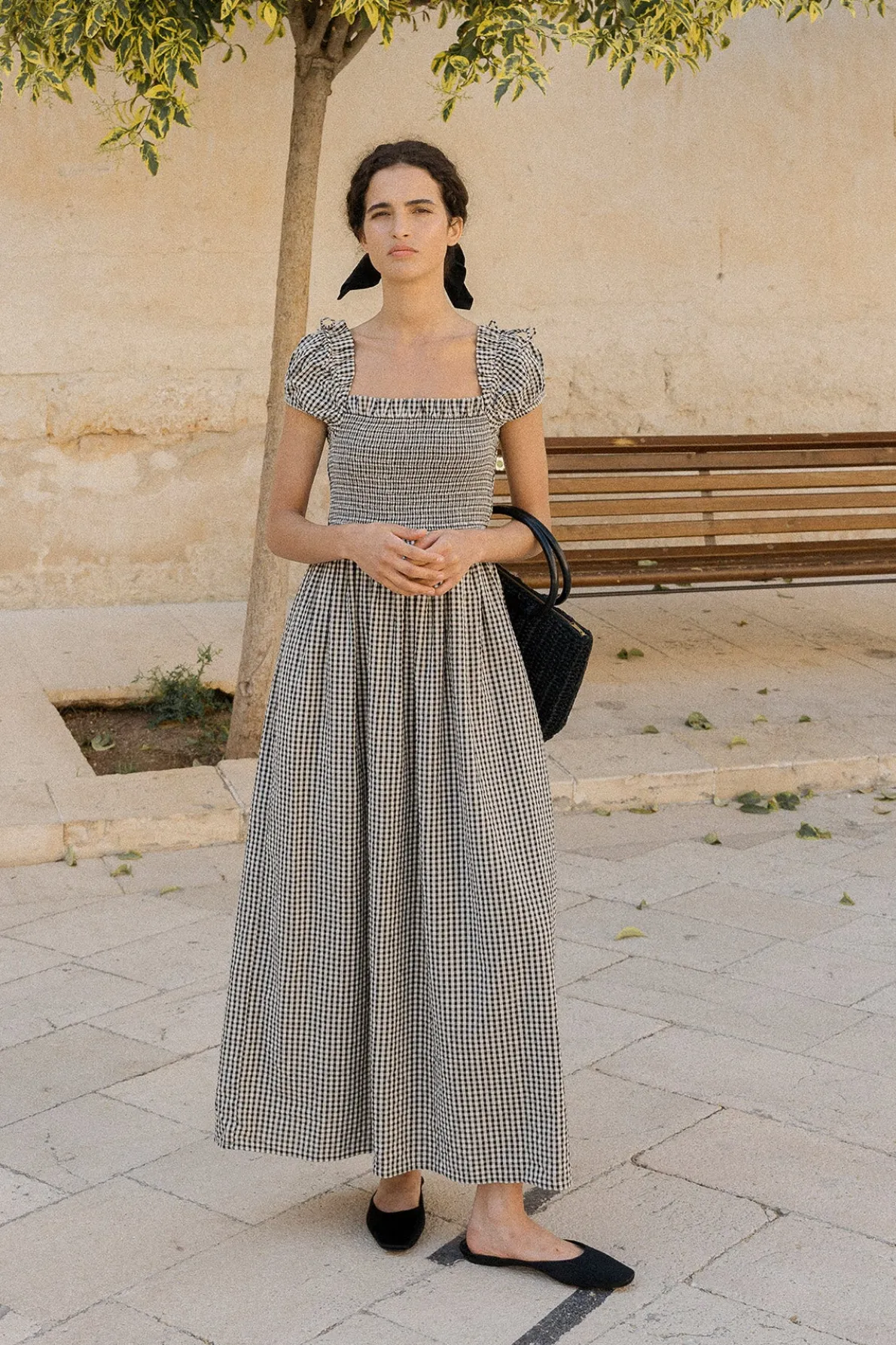 MIRA DRESS - GINGHAM