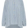 MIRA SHIRT - BLUE GINGHAM