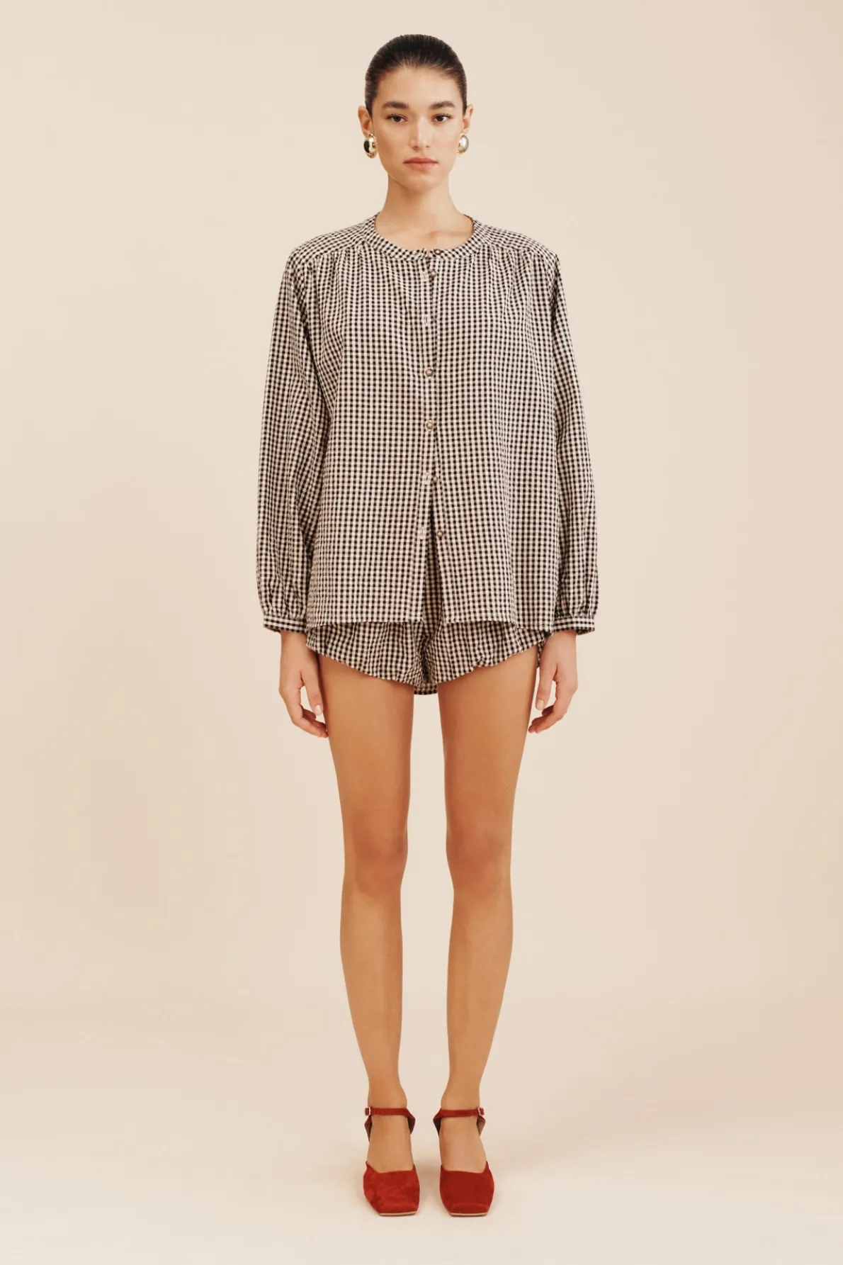 MIRA SHIRT - GINGHAM