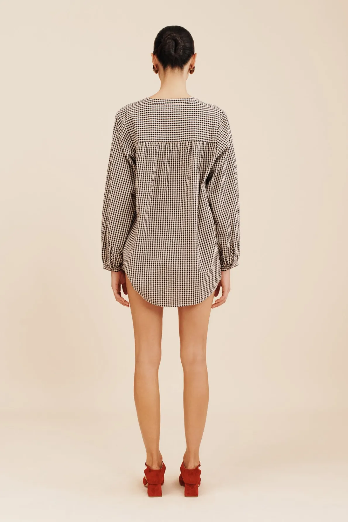 MIRA SHIRT - GINGHAM