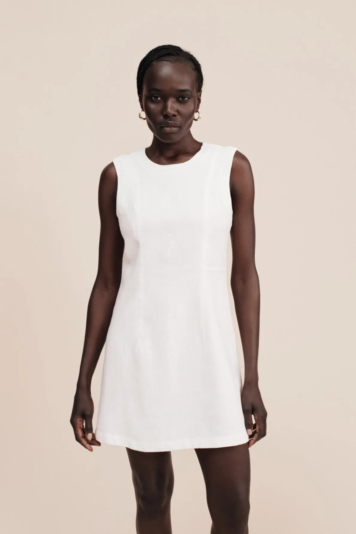MUSA MINI DRESS - IVORY
