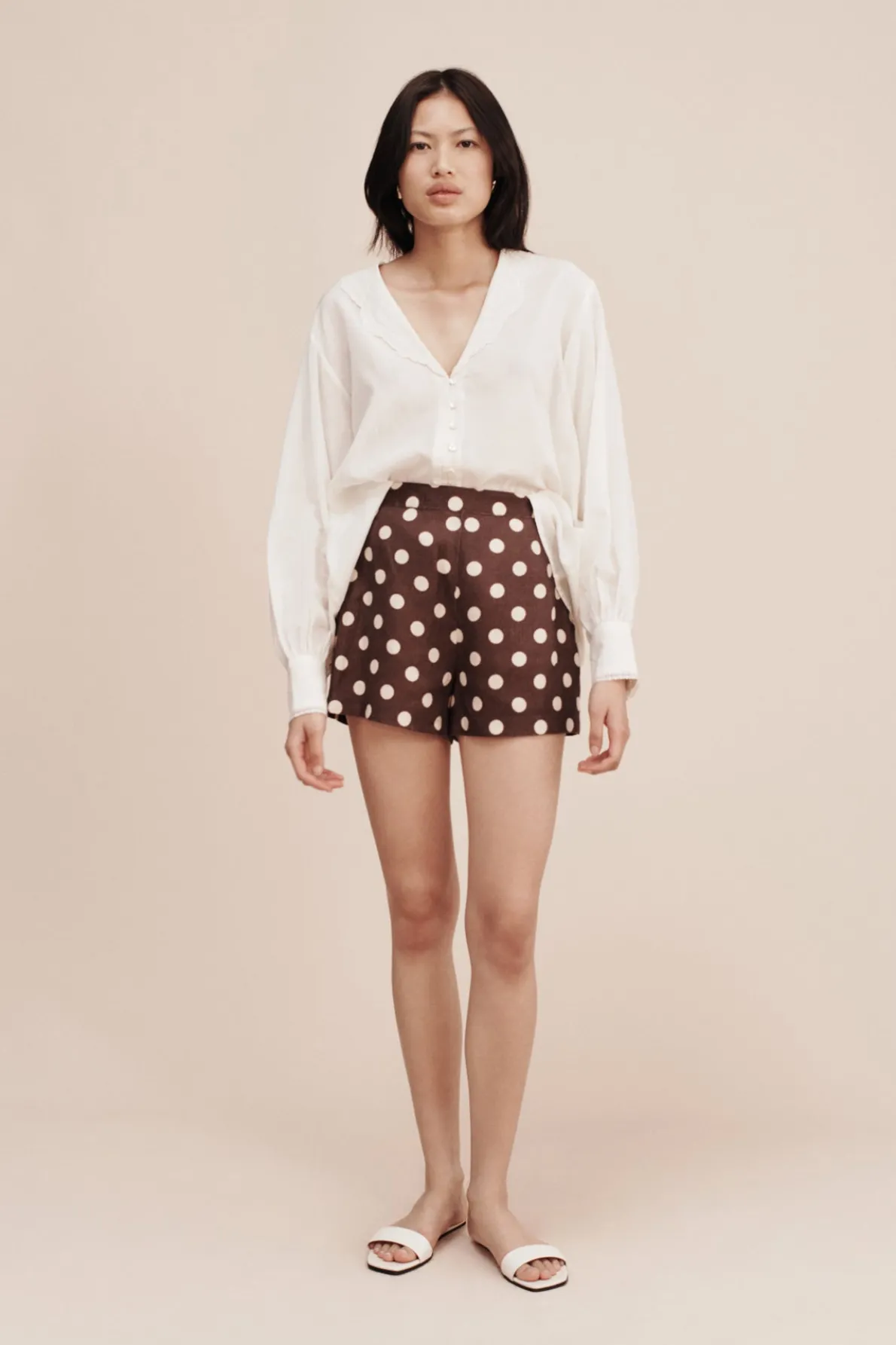 MYLAH SHIRT - CREAM