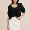 MYLAH TOP - BLACK