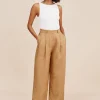 NANCY TROUSER - WALNUT
