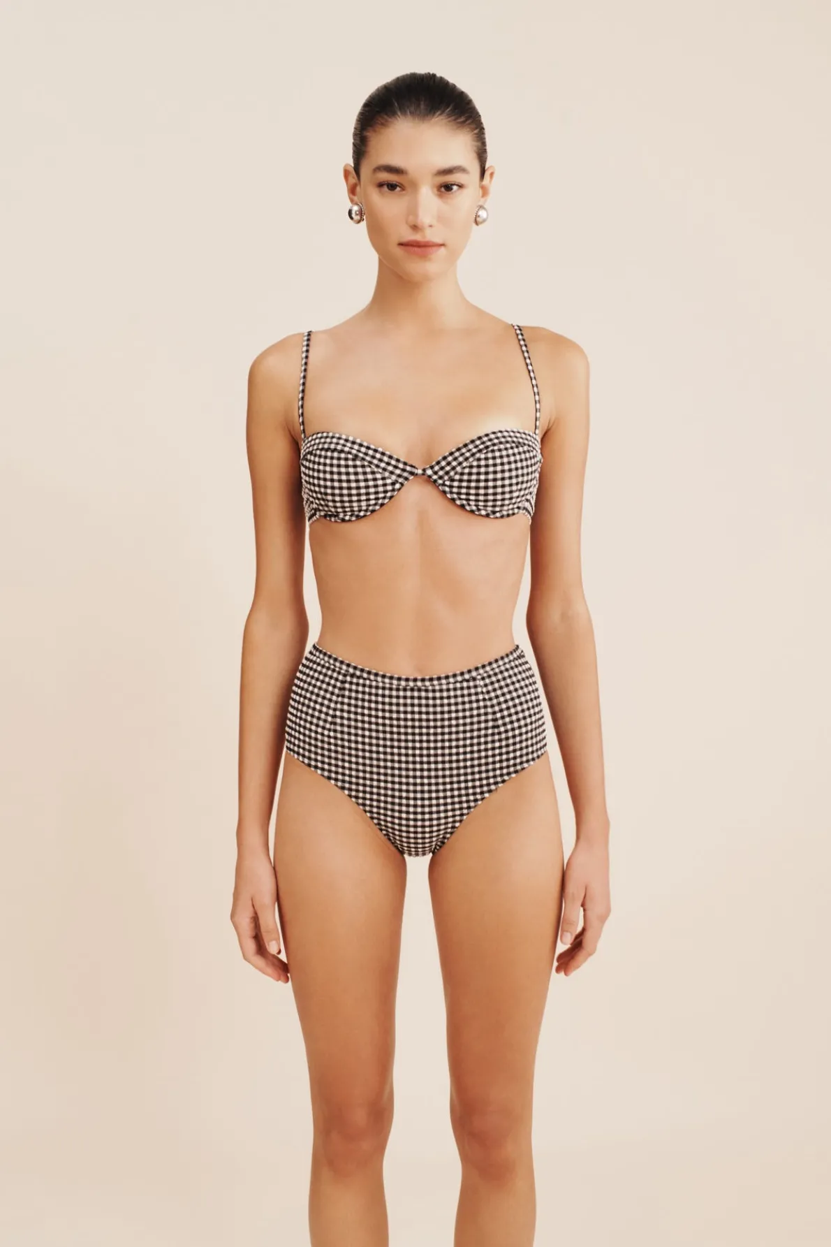 PIPER TOP - GINGHAM