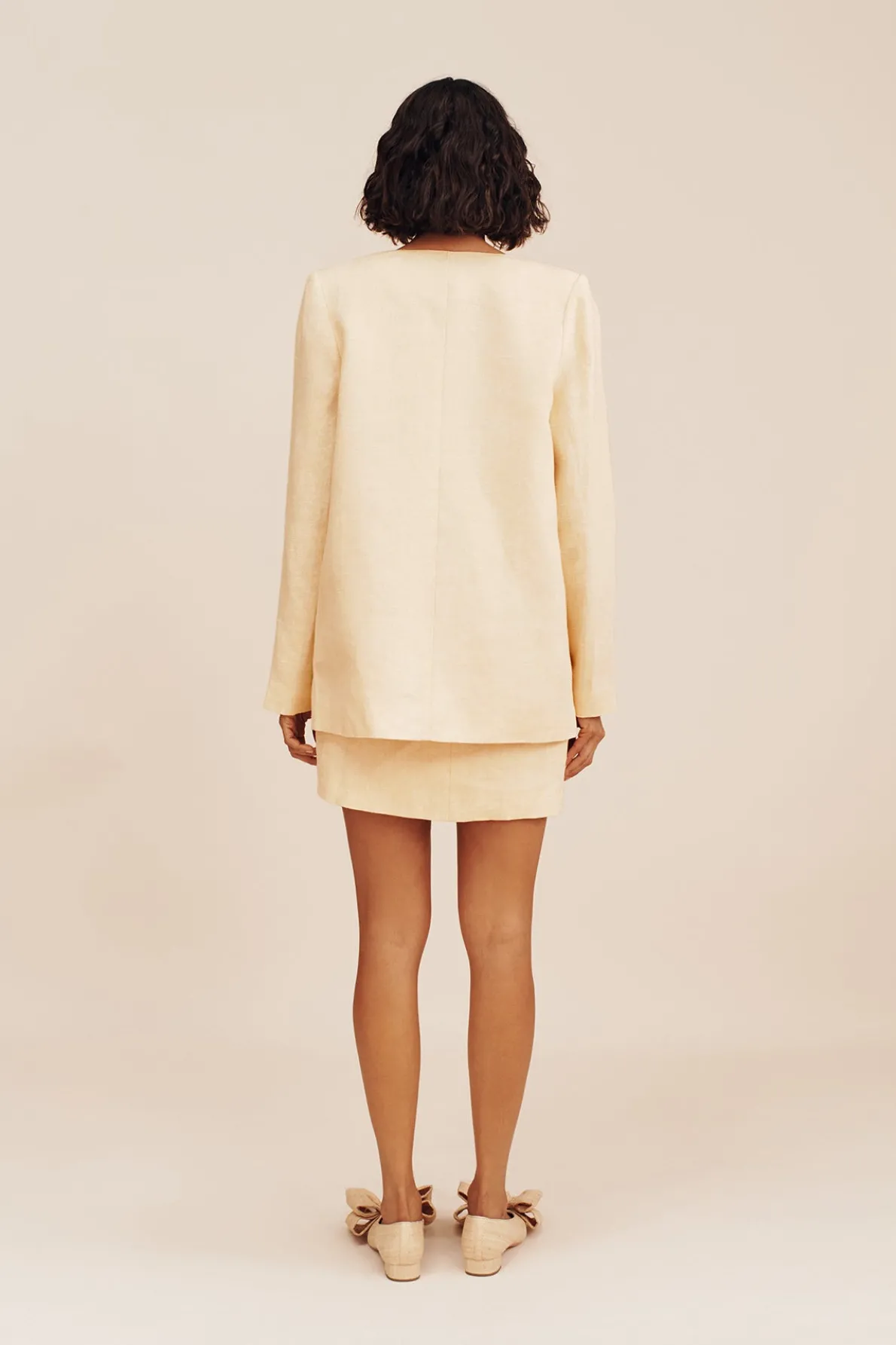 RIO SHIFT JACKET - DUSTY CITRON