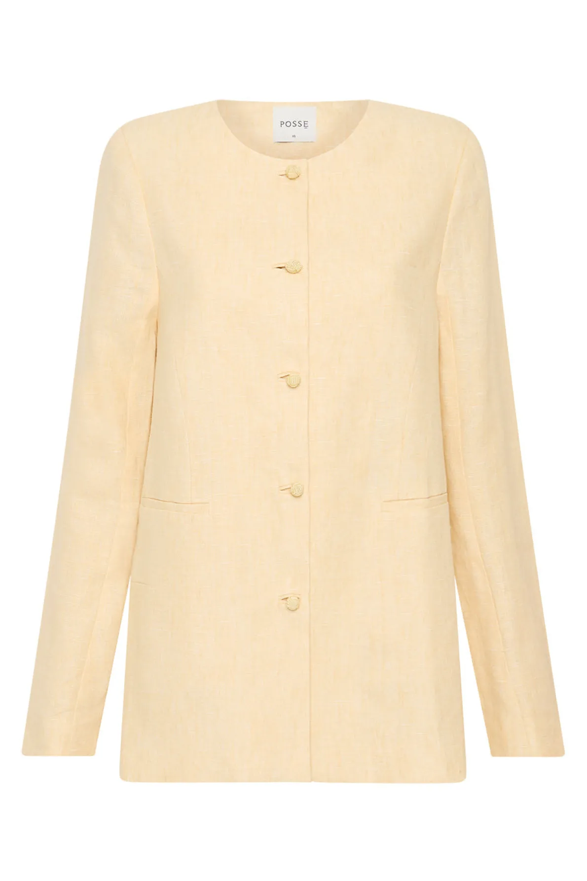 RIO SHIFT JACKET - DUSTY CITRON