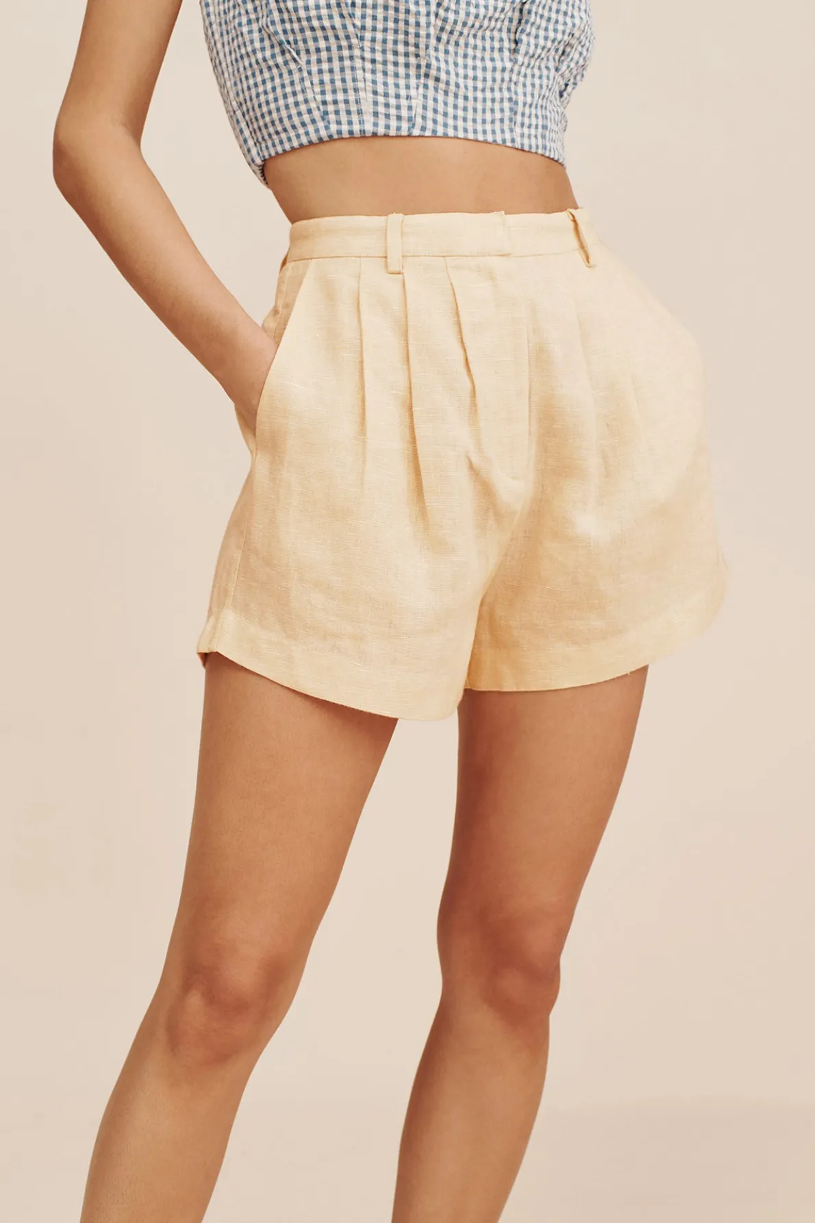 RIO SHORT - DUSTY CITRON