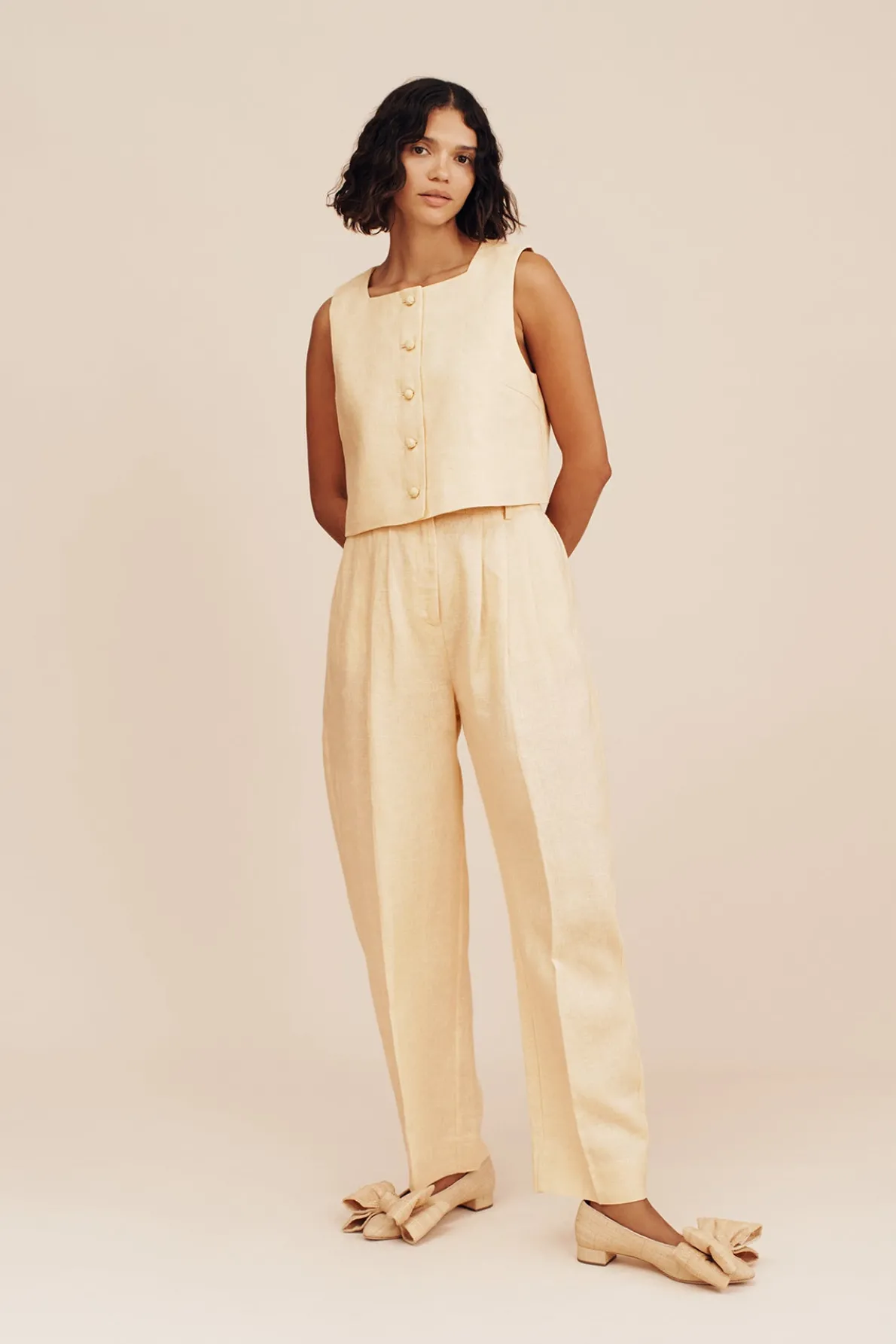 RIO TOP - DUSTY CITRON