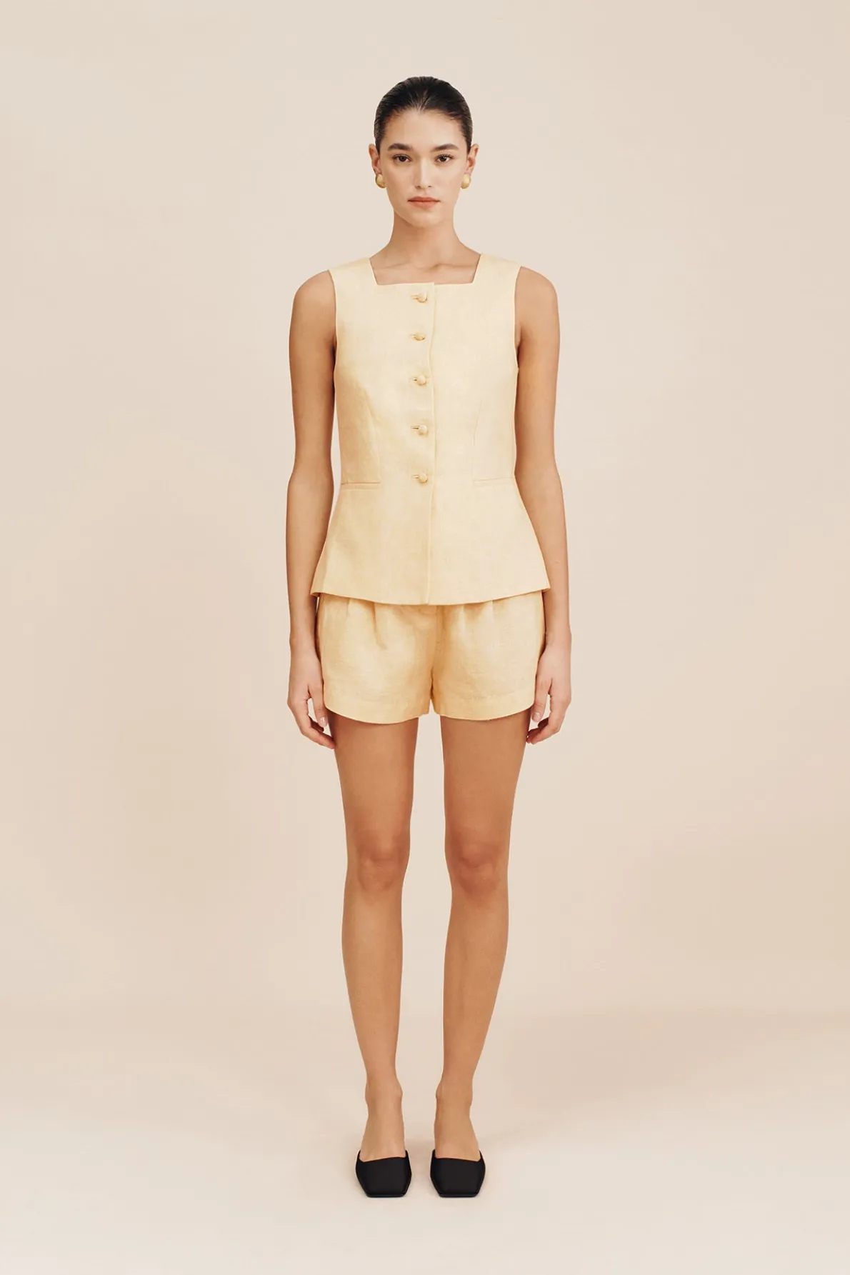 RIO VEST - DUSTY CITRON