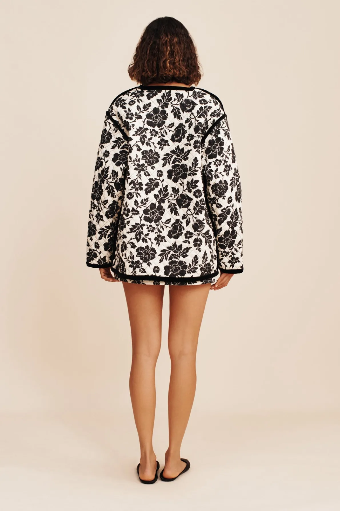 ROMEO JACKET - NOIR BLOOM