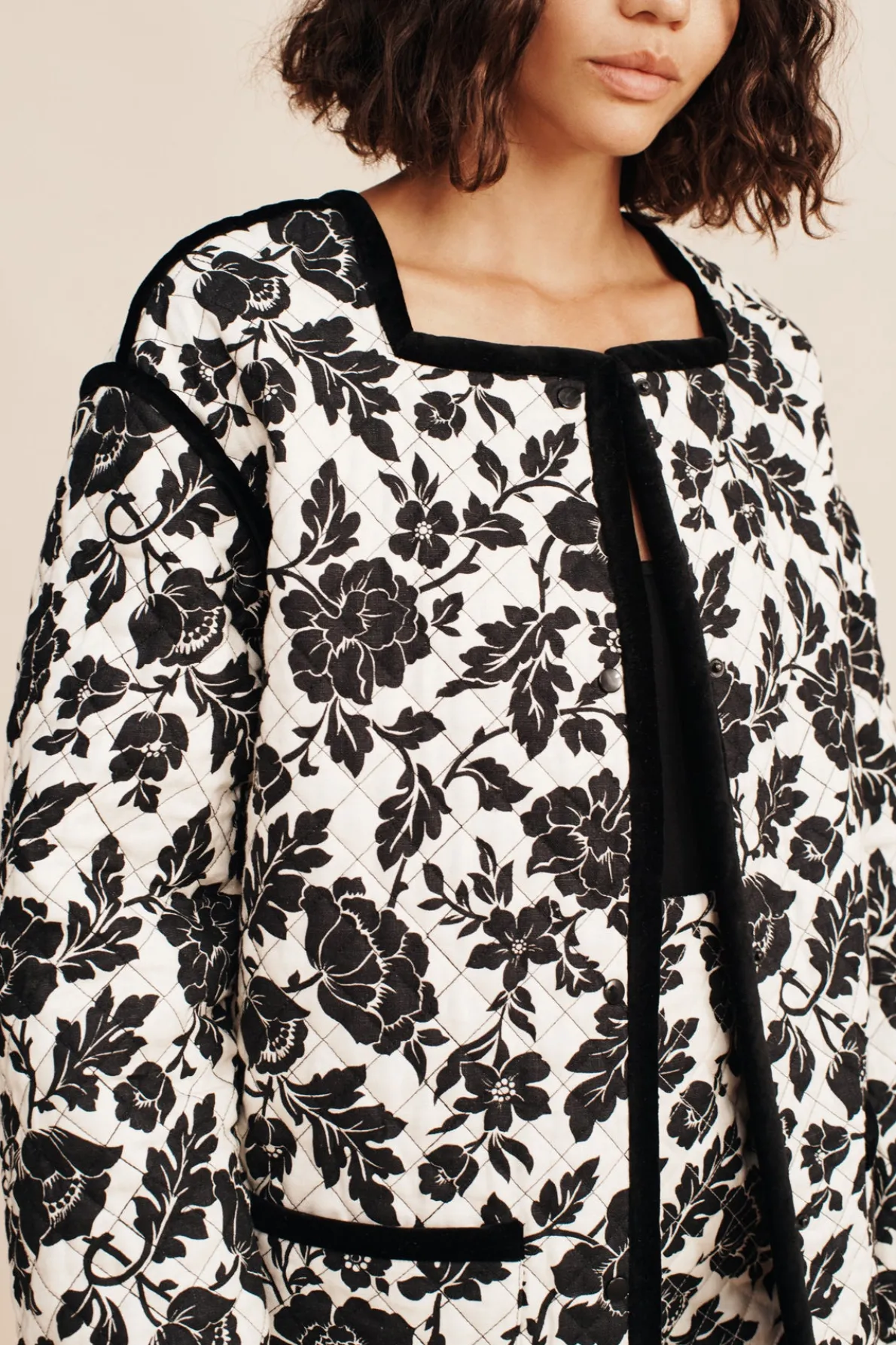 ROMEO JACKET - NOIR BLOOM