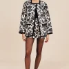 ROMEO MINI SKIRT - NOIR BLOOM