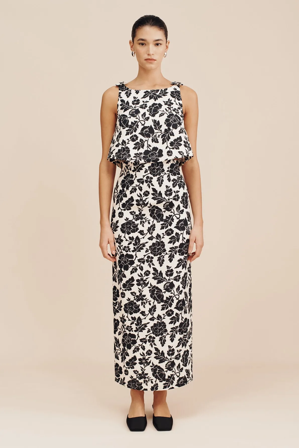 ROMEO TOP - NOIR BLOOM