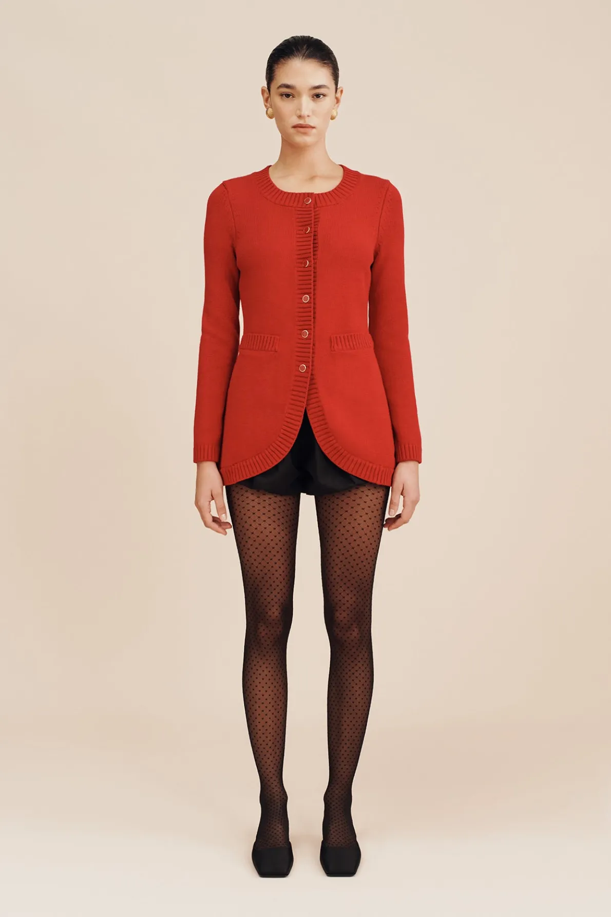 SABRINA CARDIGAN - RUBY