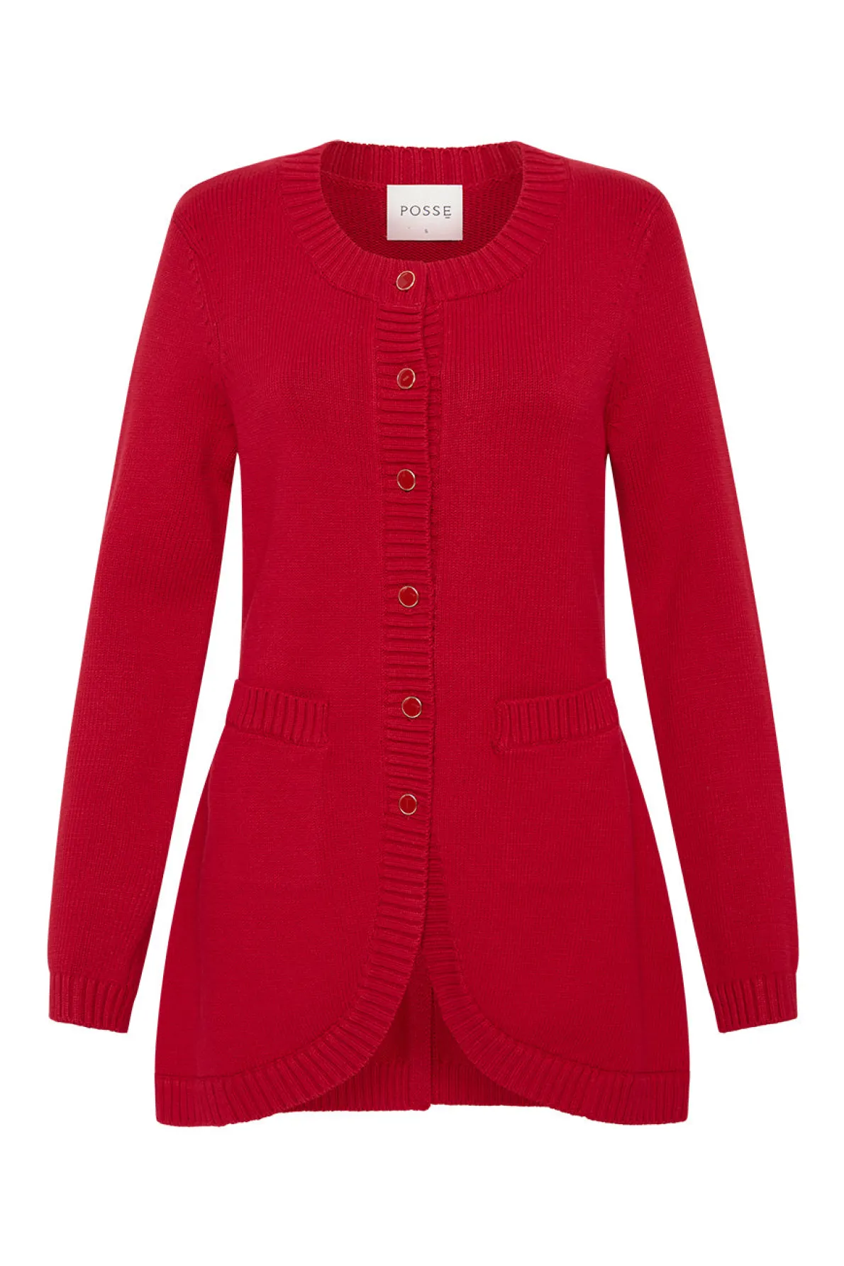 SABRINA CARDIGAN - RUBY