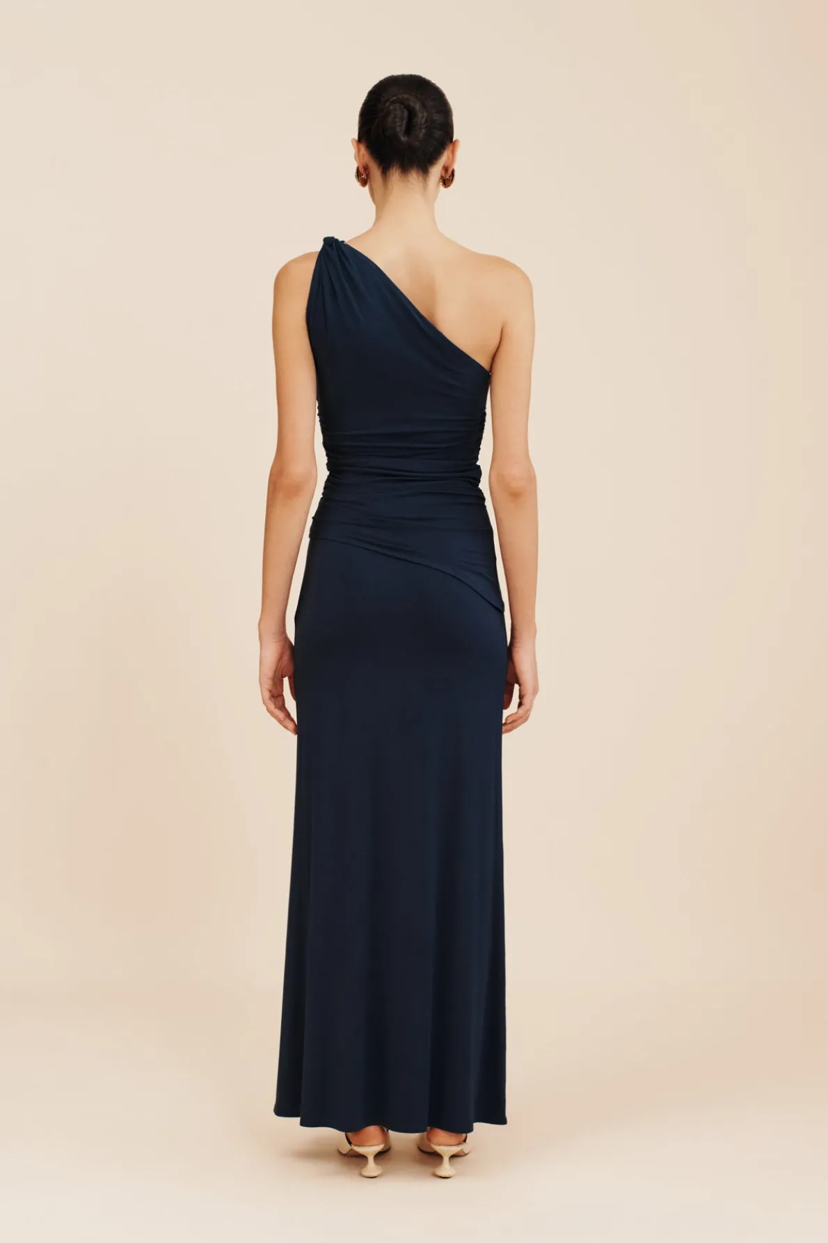 SASHA ONE SHOULDER TOP - ROYAL BLUE