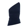 SASHA ONE SHOULDER TOP - ROYAL BLUE