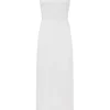 SKYLA COLUMN DRESS - IVORY