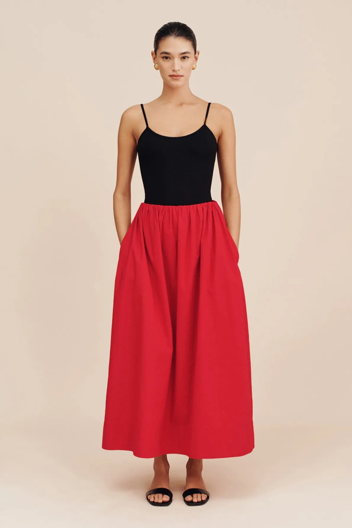 SYLVIE SKIRT - RUBY