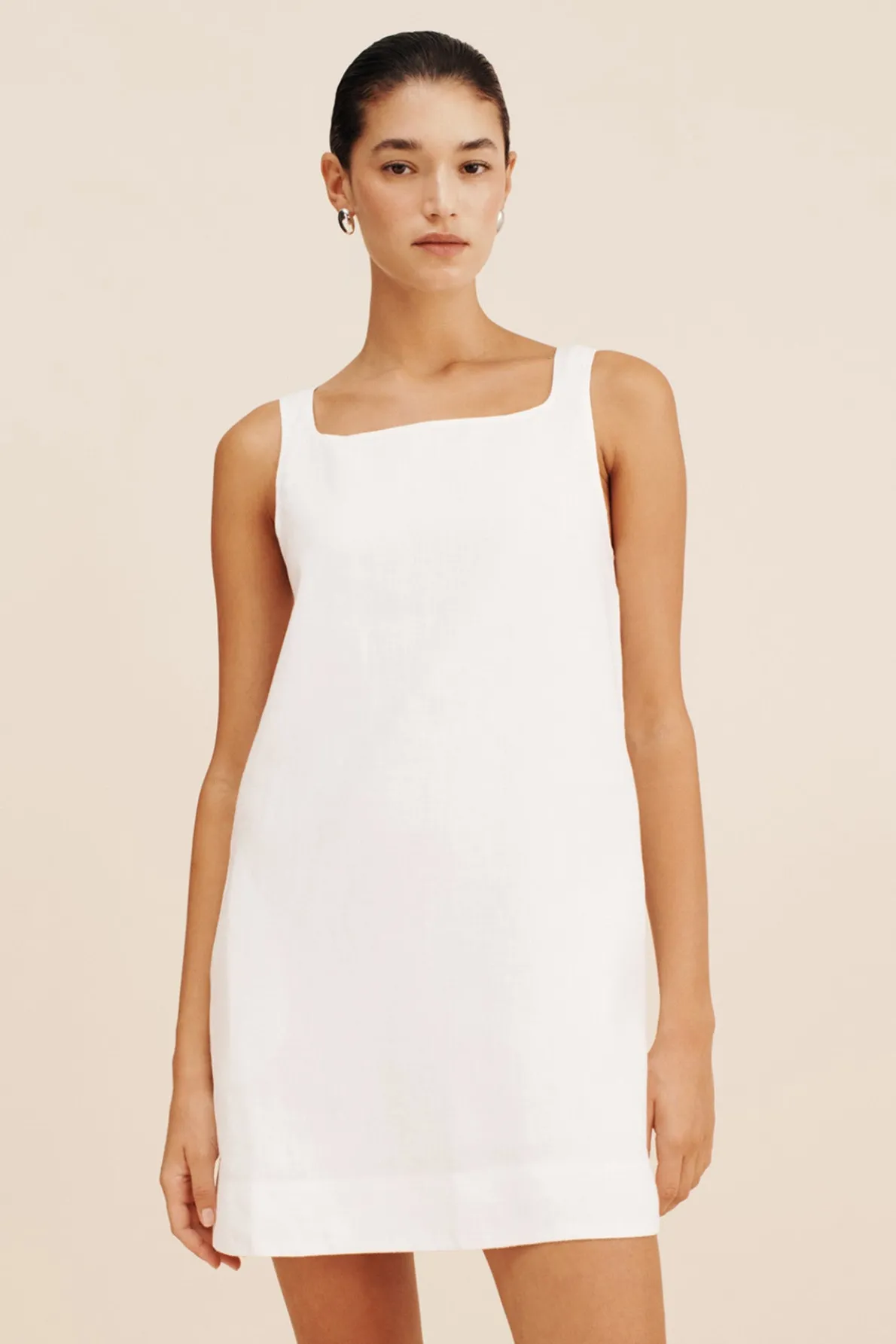 VAL MINI DRESS - IVORY