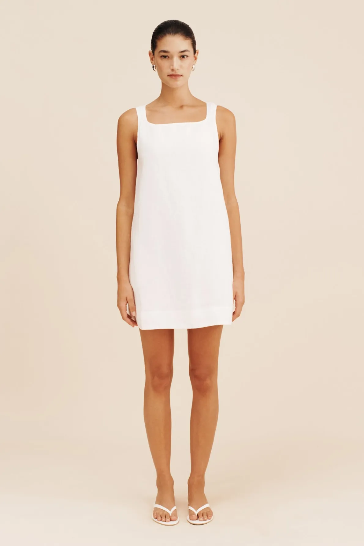 VAL MINI DRESS - IVORY