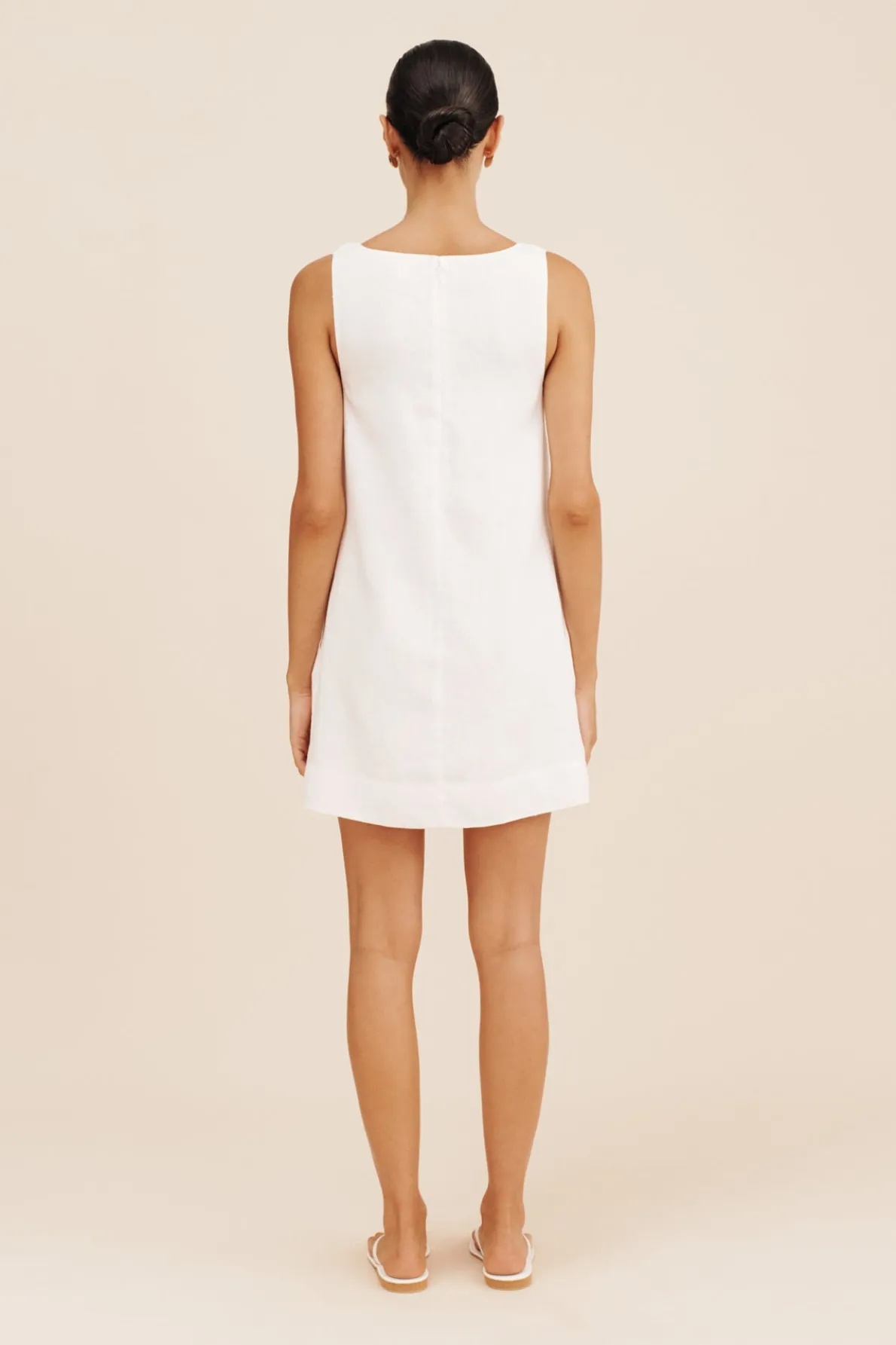 VAL MINI DRESS - IVORY